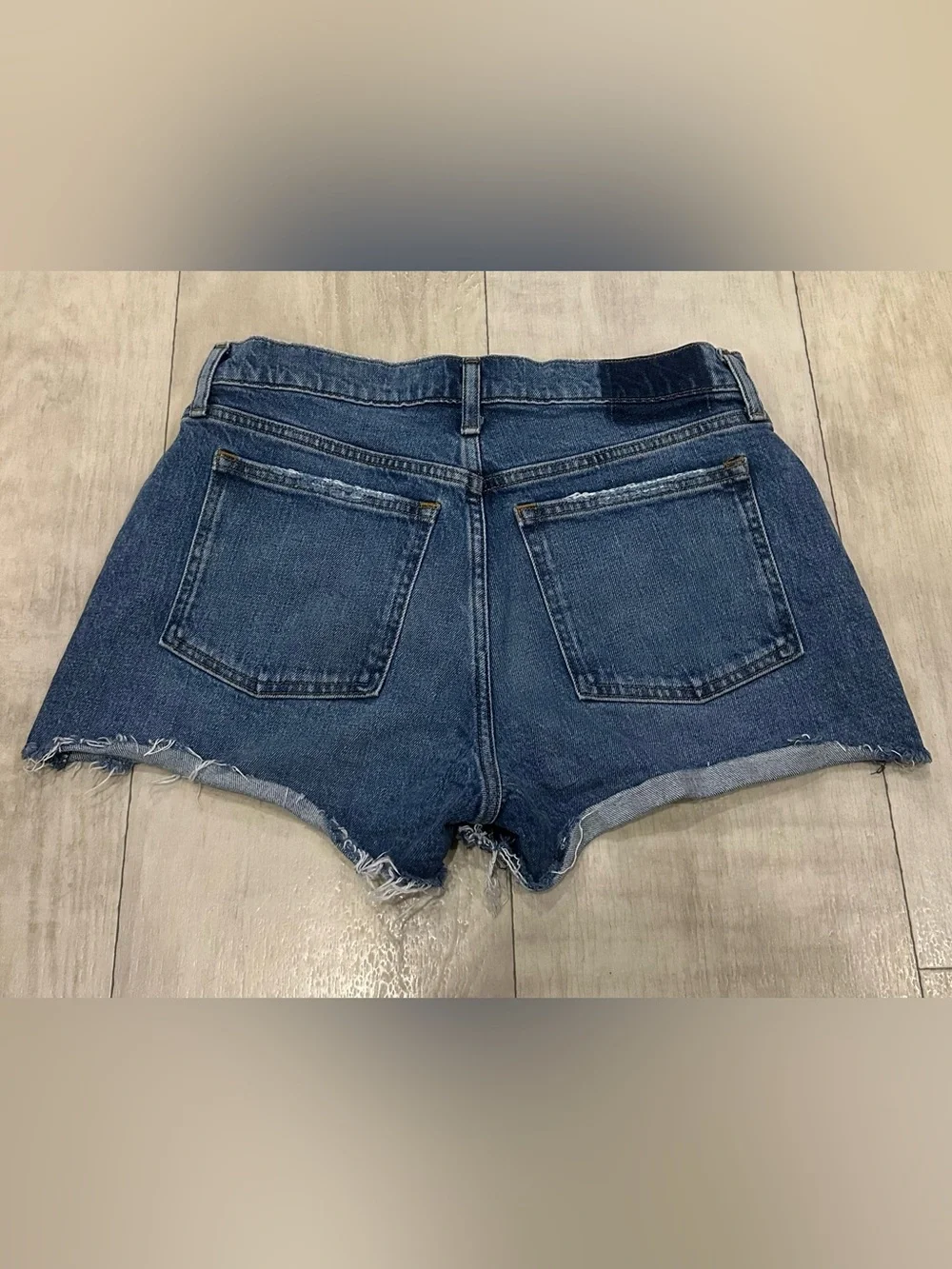 Abercrombie & Fitch Low Rise Denim Shorts